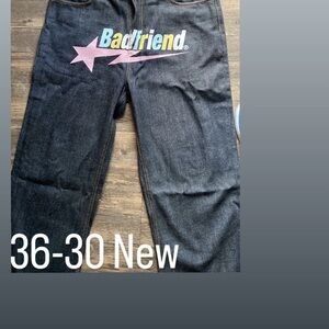 Badfriend Graphic Denim Jeans